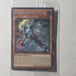 Yugioh Secret Rare #LDS3-EN103 Elemental HERO Liquid Soldier - Image 1