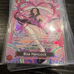 Op15 Boa Hancock SP Alt Art English Raw Pack Fresh Near Mint Or Better One Piece - Image 1