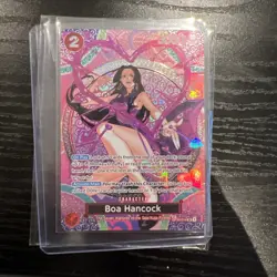 Op15 Boa Hancock SP Alt Art English Raw Pack Fresh Near Mint Or Better One Piece - Image 5