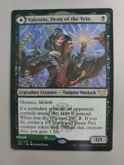 MTG Valentin, Dean of the Vein Strixhaven: School of Mages Regular Rare - Image 1