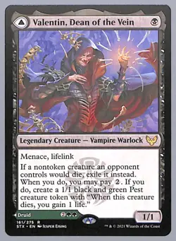 Valentin, Dean of the Vein - 161 - Strixhaven: School of Mages (STX) MTG - Image 1