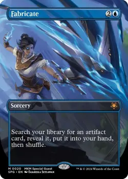 Fabricate (Borderless) - Special Guests (SPG) NM Magic: The Gathering - Image 1