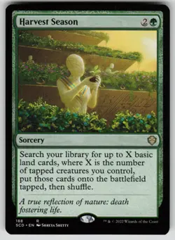 Harvest Season Normal R Starter Commander Decks 188 NM - Image 1