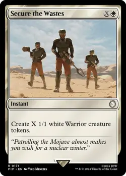 Secure the Wastes 171 R Universes Beyond: Fallout Magic: The Gathering NM/M - Image 1