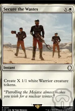Secure the Wastes 171 R Universes Beyond: Fallout Magic: The Gathering NM/M - Image 3