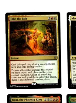 1x Take the Bait Commander: Murders at Karlov Manor LP mtg - Image 1