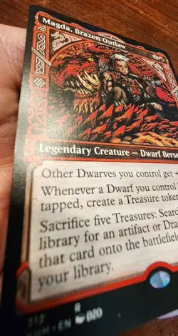 Magda, Brazen Outlaw (Showcase) - Kaldheim (312) - NM - Regular - MTG - Image 3