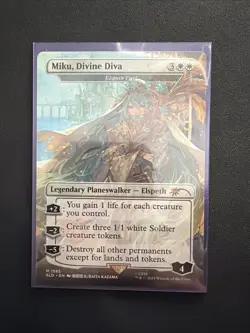 Miku, Divine Diva - Elspeth Tirel Secret Lair Drop Regular - Image 1