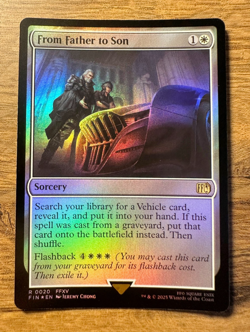 Magic MTG Final Fantasy From Father to Son #20 FIN *FOIL* Rare FF15 - Image 1