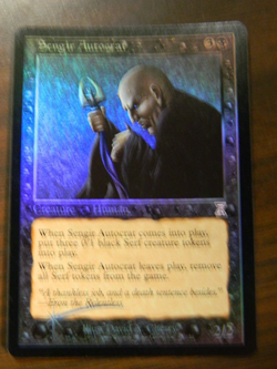 MTG Time Shifted FOIL Sengir Autocrat Excellent - NM Cond - Image 1