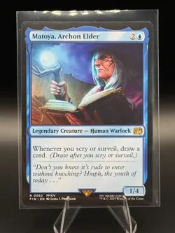 MTG Matoya, Archon Elder Final Fantasy 62 NM Regular - Image 1