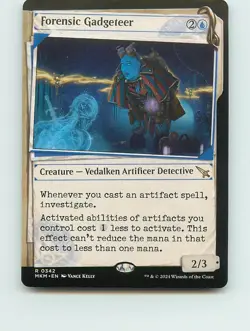 Forensic Gadgeteer (Showcase) - MTG - Murders at Karlov Manor (MKM) - Image 1