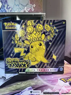 Pokemon TCG Surging Sparks ETB (Elite Trainer Box) - New/Factory Sealed - Image 1