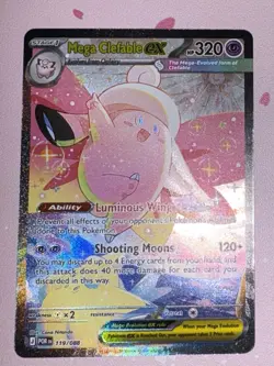 Mega Clefable EX POR 119/088 Rare Holo 320 HP English Pokemon TCG - Image 2