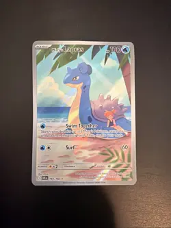 Misty's Lapras 194/182 Illustration Rare 2025 Destined Rivals Pokemon Card MP - Image 1