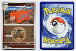 CAMERUPT (ENERGY SYMBOL PATTERN) ASCENDED HEROES 028/217 NM POKEMON REVERSE HOLO - Image 1