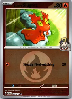 Ethan's Slugma (Energy Symbol Pattern) 023/217 Common Ascended Heroes Pokemon NM - Image 1