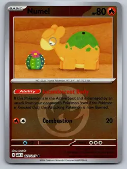 NUMEL - 027/217 (ENERGY SYMBOL PATTERN) 027/217 HOLO ASCENDED HEROES POKEMON NM - Image 1