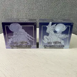 Pokemon Chilling Reign Elite Trainer Box ETB Sword & Shield Sealed New Lot of 2 820650808630 - Image 1
