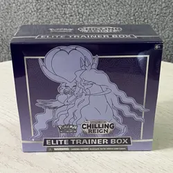Pokemon Chilling Reign Elite Trainer Box ETB Sword & Shield Sealed New Lot of 2 820650808630 - Image 2