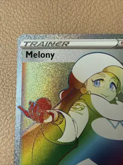 Pokemon Sword & Shield Chilling Reign Melony 218/198 Secret Rainbow Rare NM - Image 2