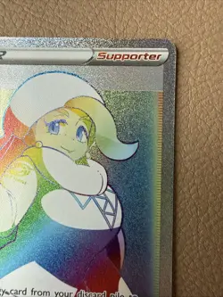 Pokemon Sword & Shield Chilling Reign Melony 218/198 Secret Rainbow Rare NM - Image 3
