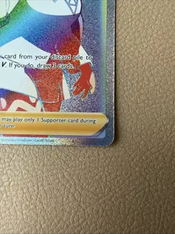 Pokemon Sword & Shield Chilling Reign Melony 218/198 Secret Rainbow Rare NM - Image 4