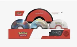 Pokemon Poke Ball 2024 Q4 Sealed Tins TCG pokeball 6 count sealed case - Image 1