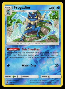 Frogadier 23/131 Reverse Holo Uncommon Forbidden Light Pokemon Card - Image 1