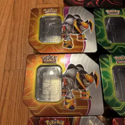 Pokemon Trading Card Game: Lot of 11 Empty Collector's Tins - Image 2