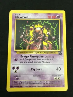 Pokemon TCG Mewtwo #14 Promo Regular LP - Image 1