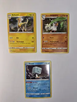 Pokemon SWSH BOLTUND EISCUE SIRFERCHED Cosmo Holo promo sealed - Image 2