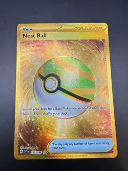 Pokemon - Nest Ball - 255/198 - SV01: Scarlet & Violet Base Set - Holo - Image 1
