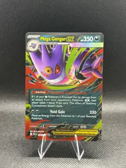 Mega Gengar Ex 056/094 Me02 Phantasmal Flames Holo EX Mega Evolution 350 HP - Image 1