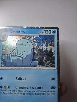 Pokemon - Quagsire - SVP156 - Black Star Promo - Holo - With 1x Swirl - NM - Image 5