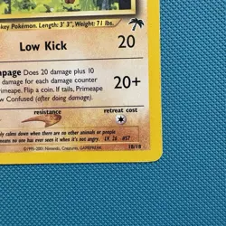 Vintage Pokemon Southern Islands Primeape 18/18 English Rare Promo - Image 5
