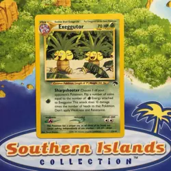 Pokemon Vintage Southern Islands Exeggutor 13/18 Rare WotC Promo - Image 1