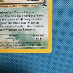Pokemon Vintage Southern Islands Exeggutor 13/18 Rare WotC Promo - Image 5