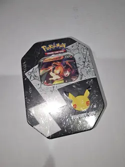 Pokemon TCG Lance's Charizard V Tin FACTORY SEALED NO RIPS OR TEARS - Image 1
