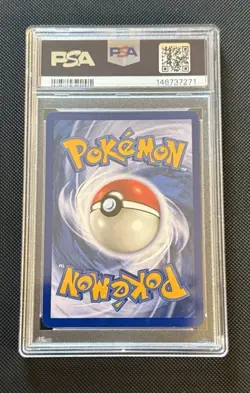 Pokemon Dark Raichu Holo 83/82 PSA 8 unique swirl - Image 3