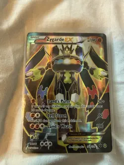 Pokemon TCG Zygarde EX 054A/124 Alternate Art Promo Holo ENG 190 HP - Image 1