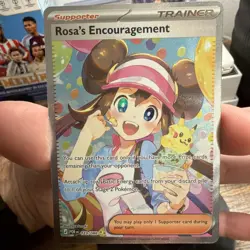 Pokemon TCG Rosa's Encouragement 123/088 Perfect Order Holo NM/M - Image 2