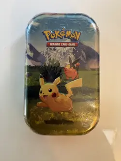 2025 Pokemon Ascended Heroes Mini Tin Sealed Pikachu & Tepig Fresh - Image 1