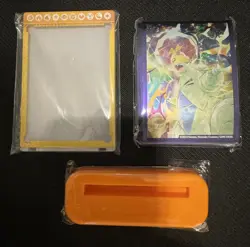 Pokemon Magnetic Card Holder With Stand and Pack of Tyranitar Card Sleeves 🔥🔥 - Image 4