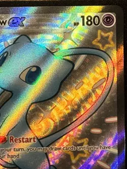 Pokemon TCG Mew ex 216/091 SV: Paldean Fates Holo Full Art Shiny UR - Image 3