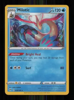 HOLO MILOTIC RARE HOLO 039/189 NM POKEMON - Image 1