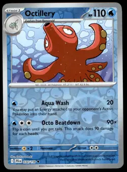 Octillery 034/159 Uncommon Journey Together Pokemon Reverse Holo Near Mint - Image 1
