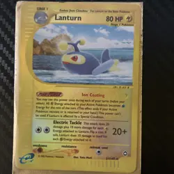 Pokemon Lanturn 21/147 Aquapolis Reverse Holo - Image 1