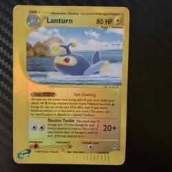 Pokemon Lanturn 21/147 Aquapolis Reverse Holo - Image 2