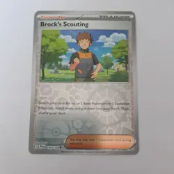 Pokemon 146/159 Brock's Scouting Journey Together Reverse Holo VGC - Image 1